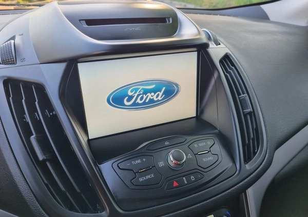 Ford Kuga cena 63900 przebieg: 86200, rok produkcji 2016 z Niepołomice małe 631